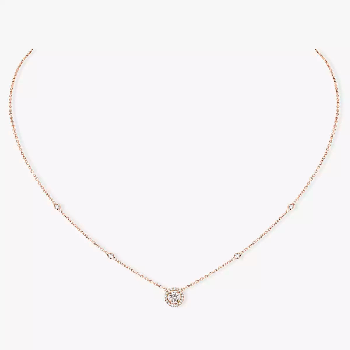 [Glow Muse]Collar de Diamantes 0,20ct Talla Brillante Joy