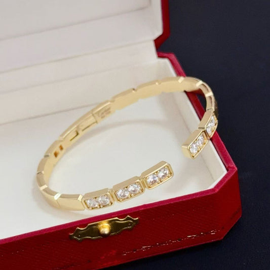 [Glow Muse jewelrys]سوار مفتوح LOVE DIAMOND