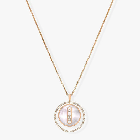 [Glow Muse]Demo MOVE MM NACRE BLANCHE DIAMOND NECKLACE