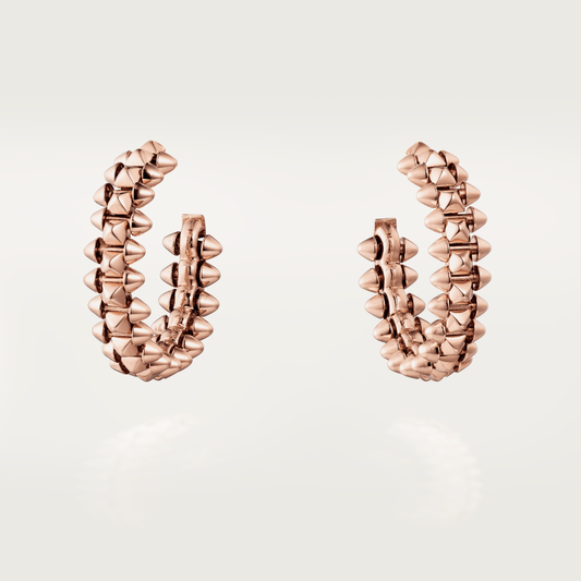 [Glow Muse]PENDIENTES DE ARO PEQUEÑOS CLASH