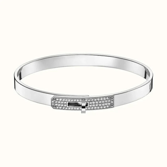 [Glow Muse] PULSERA KELLY PLATA CON DIAMANTES