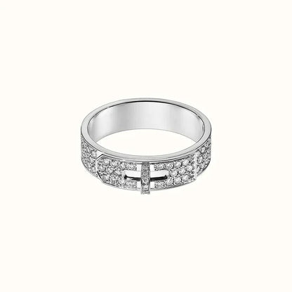 [Glow Muse]KELLY SILVER DIAMOND RING