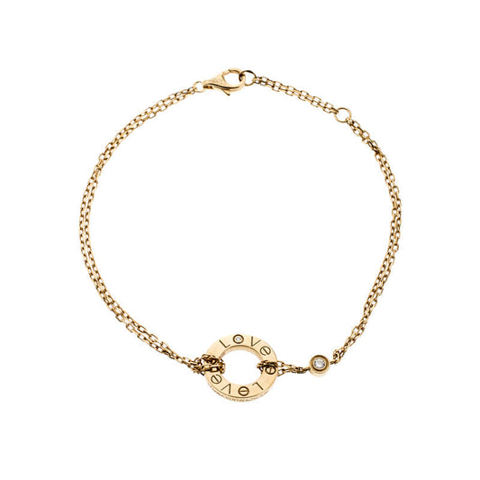 [Glow Muse]PULSERA AMOR 2 DIAMANTES