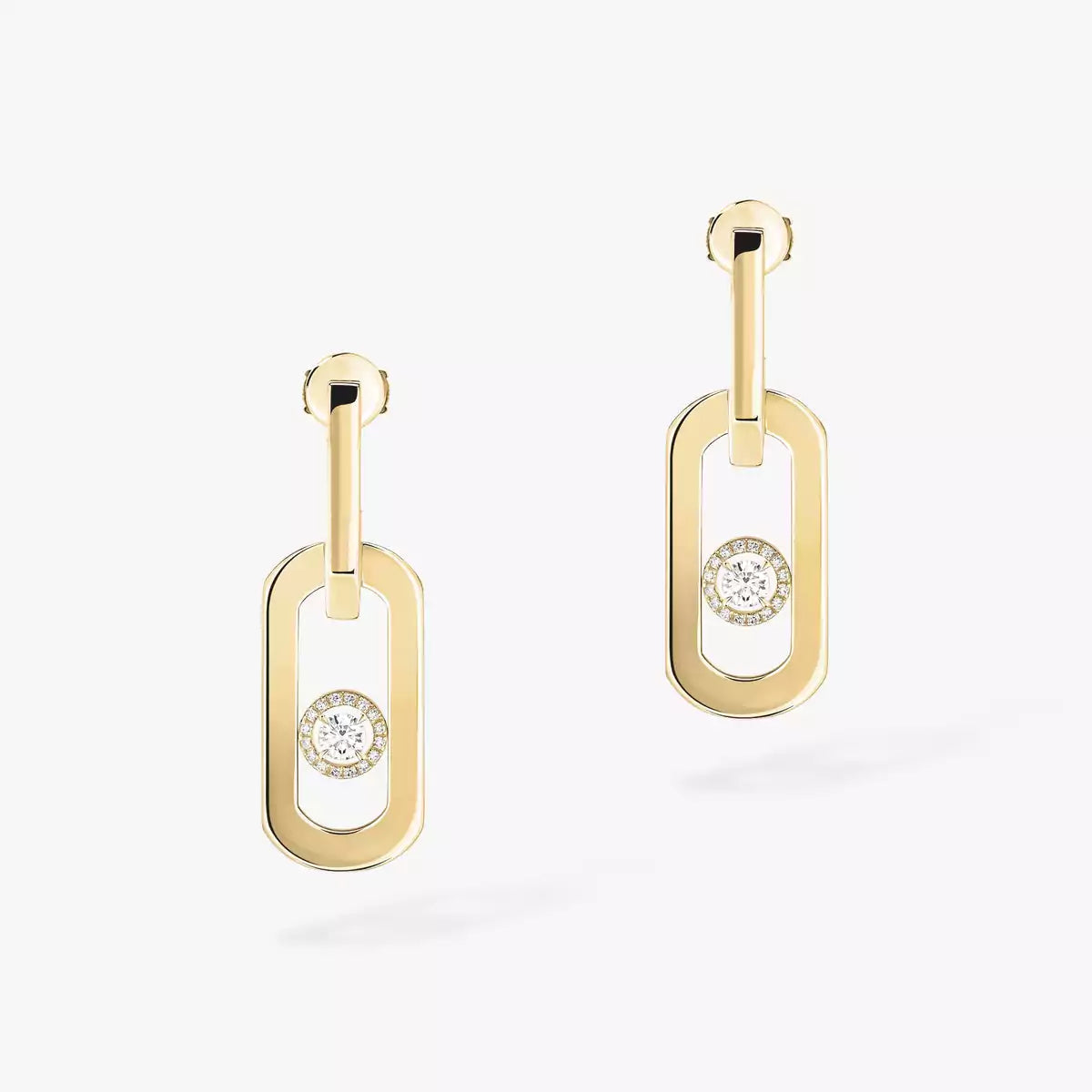 [Glow Muse]Aretes Pendientes de Diamantes Move XL