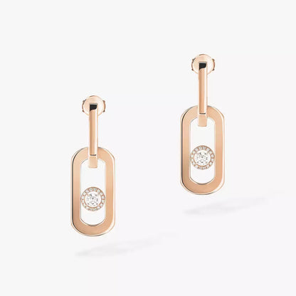 [Glow Muse]Aretes Pendientes de Diamantes Move XL