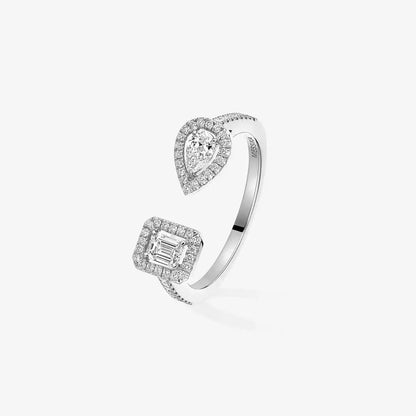 [Glow Muse]Mi Anillo de Diamantes Gold Twin Toi
