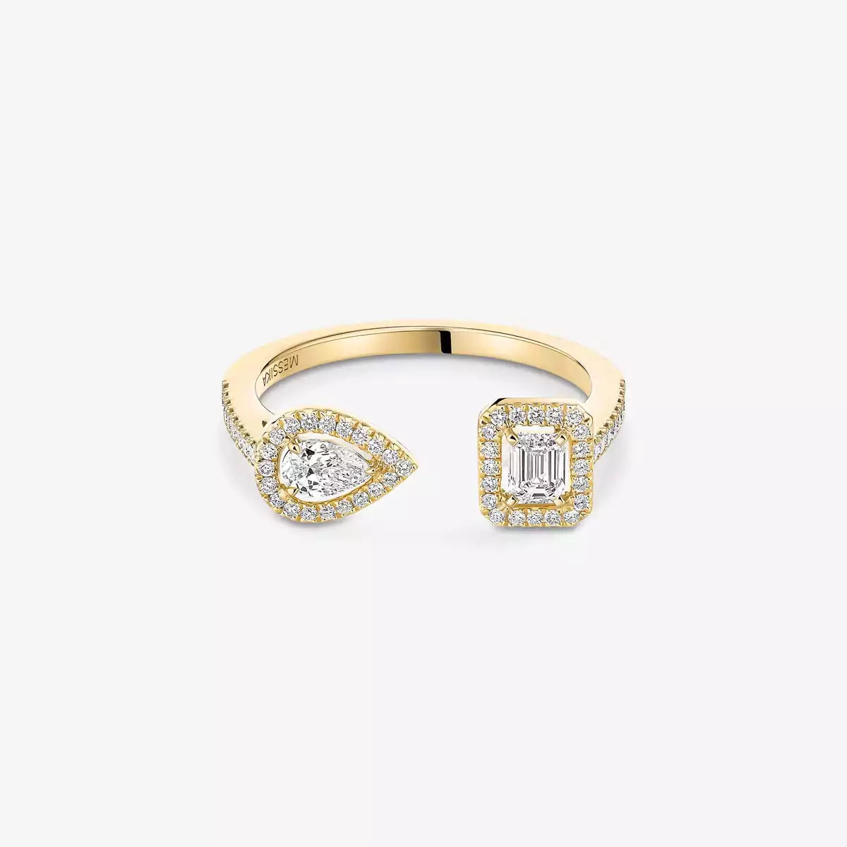 [Glow Muse]Mi Anillo de Diamantes Gold Twin Toi