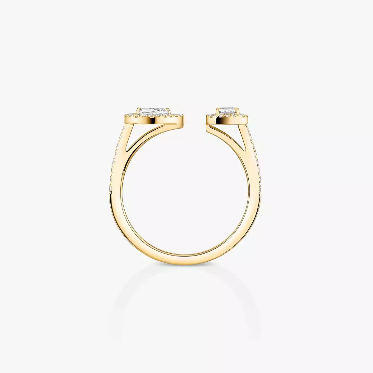 [Glow Muse]Mi Anillo de Diamantes Gold Twin Toi