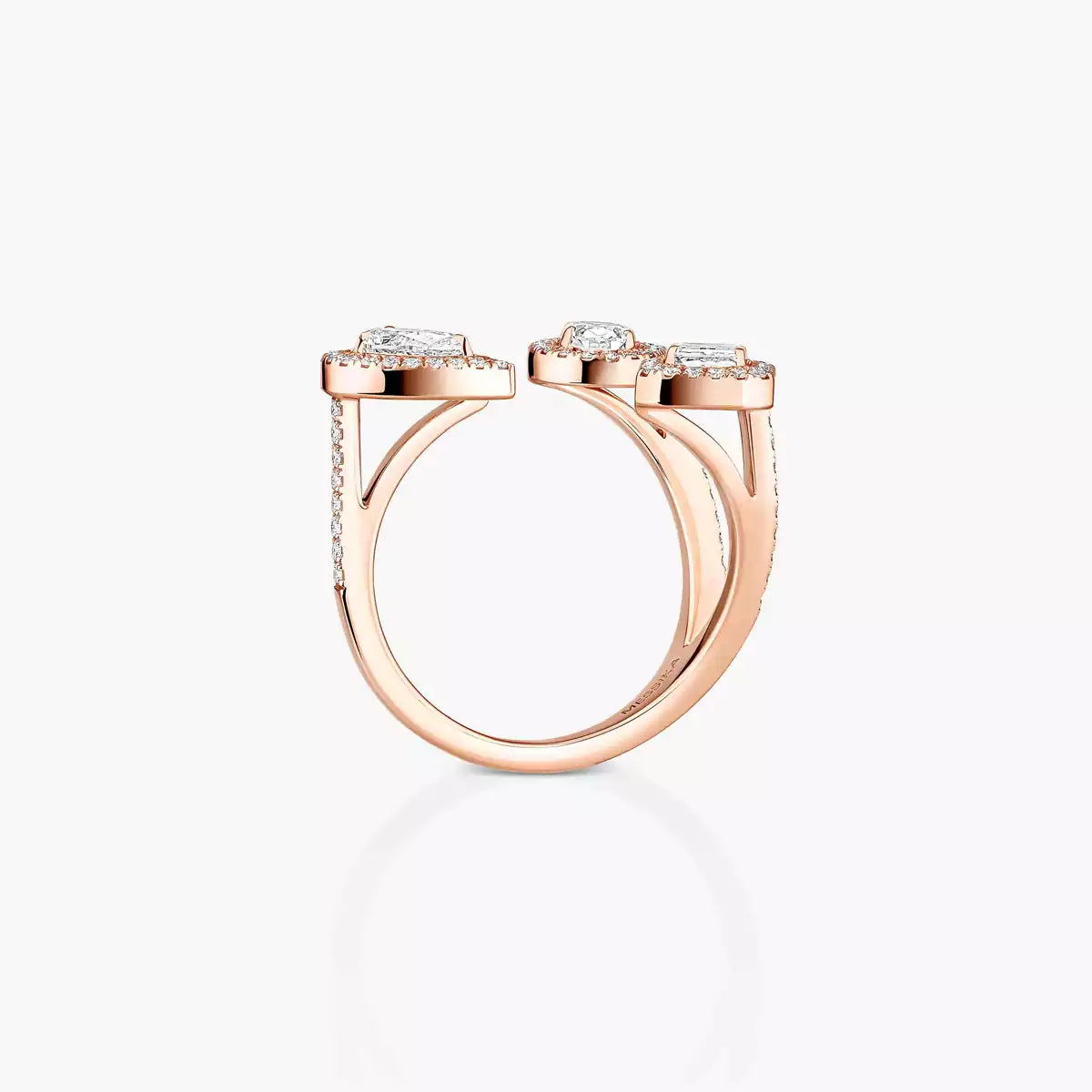 [[Glow Muse] Anillo de Diamantes 0,25ct My Twin Trilogy