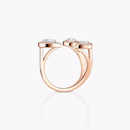 [[Glow Muse] Anillo de Diamantes 0,25ct My Twin Trilogy