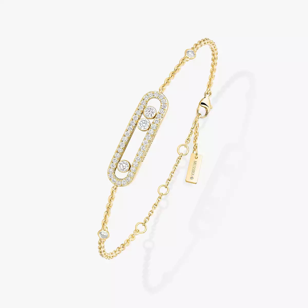 [Glow Muse]Pavé Baby Move Diamond Bracelet