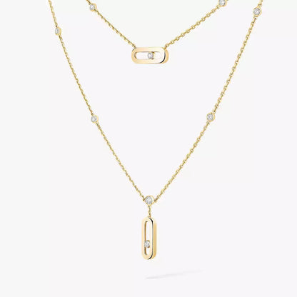 [Glow Muse] Collar de diamantes Move Uno