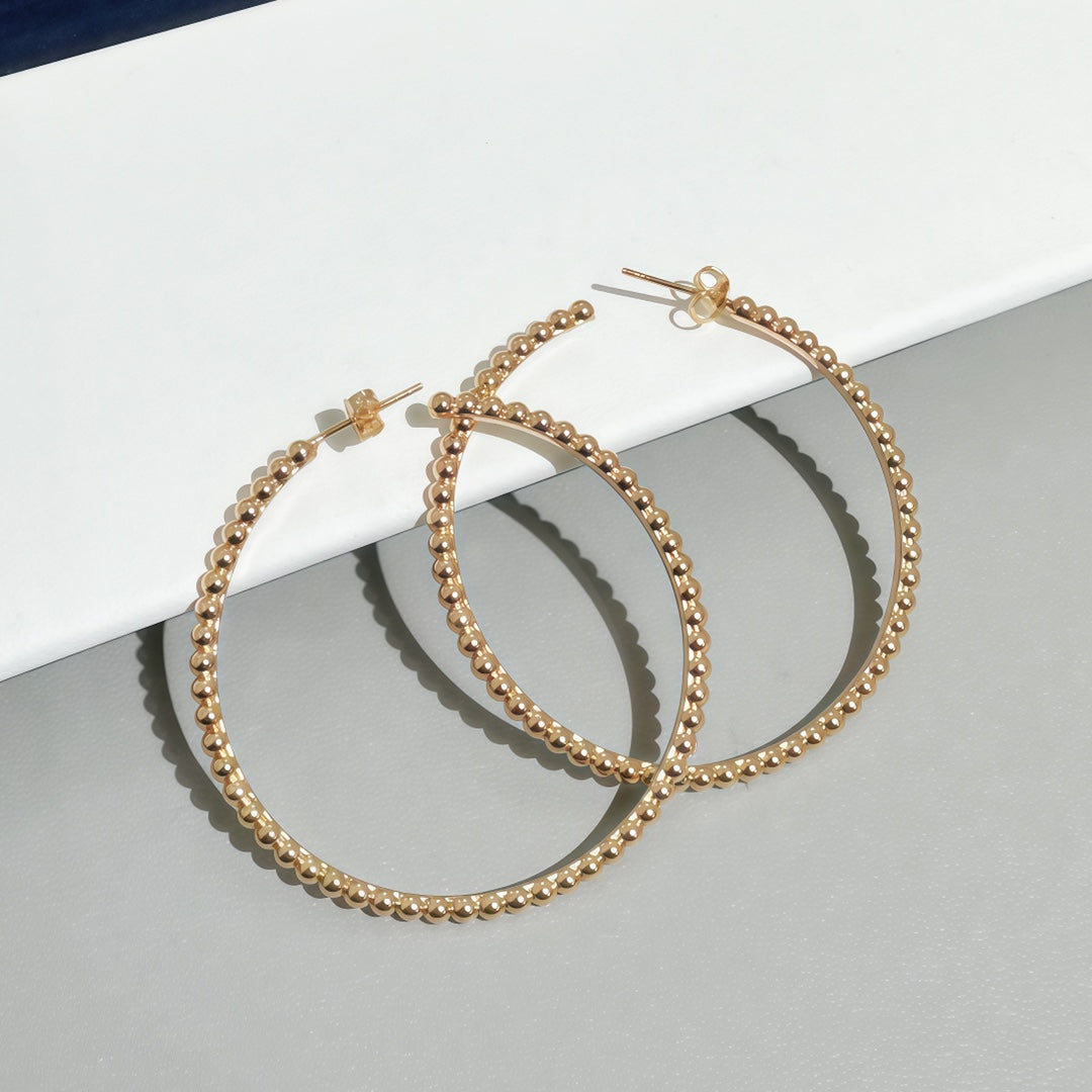[Glow Muse] PENDIENTES DE TUERCA LISOS CON PERLA