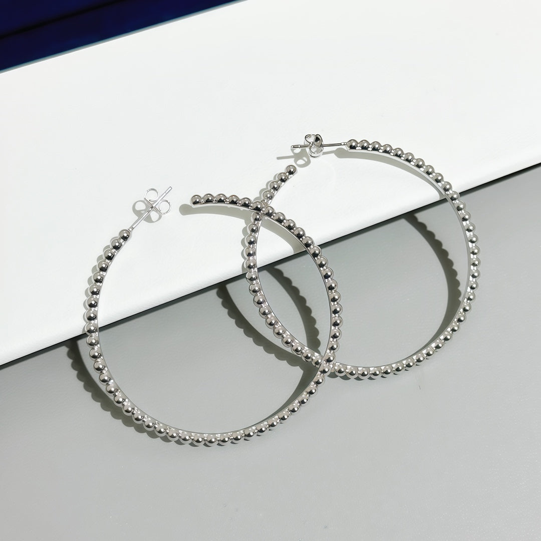 [Glow Muse] PENDIENTES DE TUERCA LISOS CON PERLA