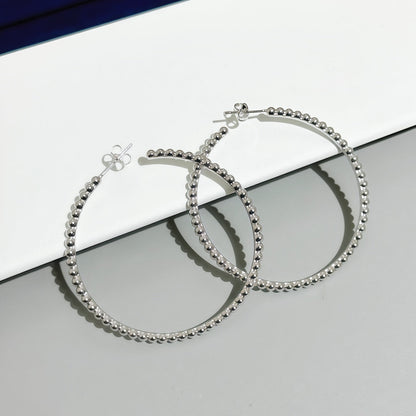 [Glow Muse] PENDIENTES DE TUERCA LISOS CON PERLA