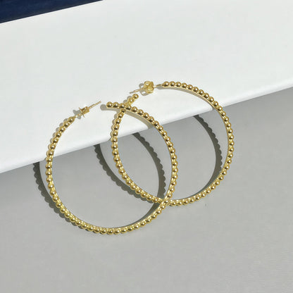 [Glow Muse] PENDIENTES DE TUERCA LISOS CON PERLA