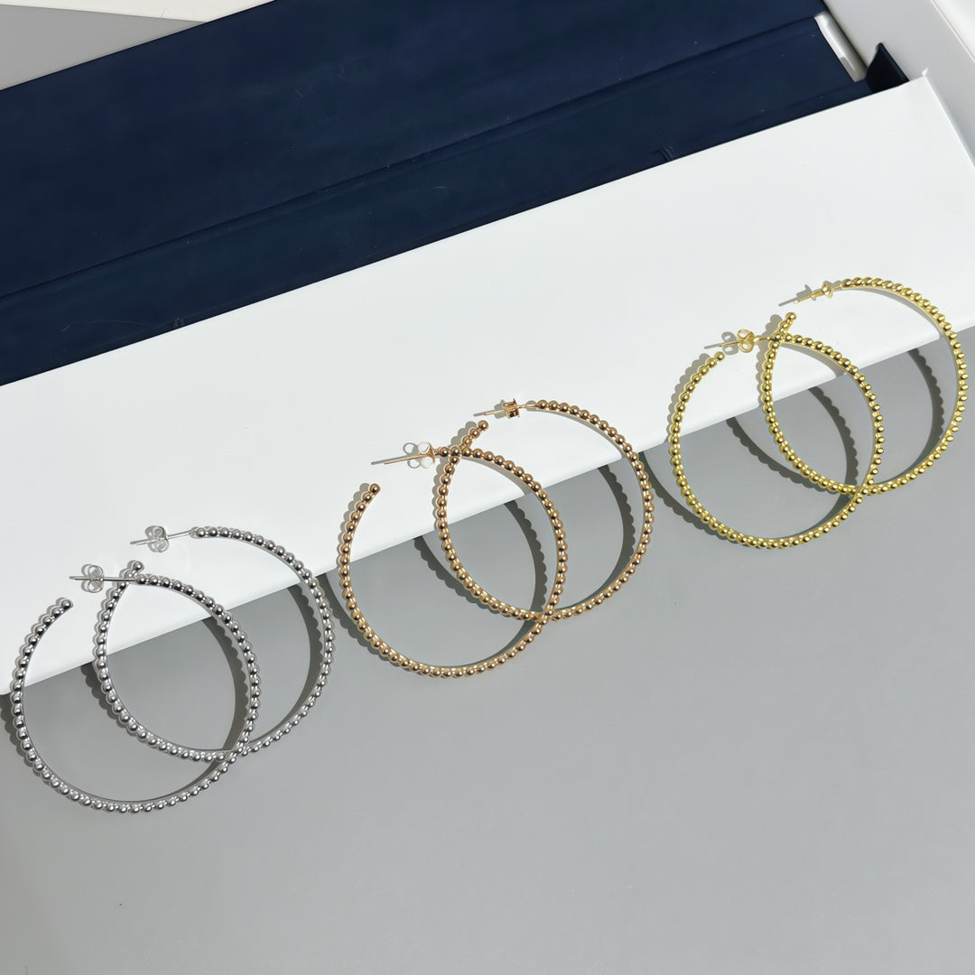 [Glow Muse] PENDIENTES DE TUERCA LISOS CON PERLA