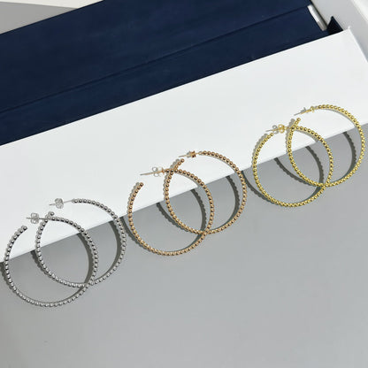 [Glow Muse] PENDIENTES DE TUERCA LISOS CON PERLA