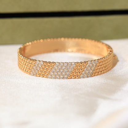 [Glow Muse] PULSERA DE CINCO FILAS DE DIAMANTES