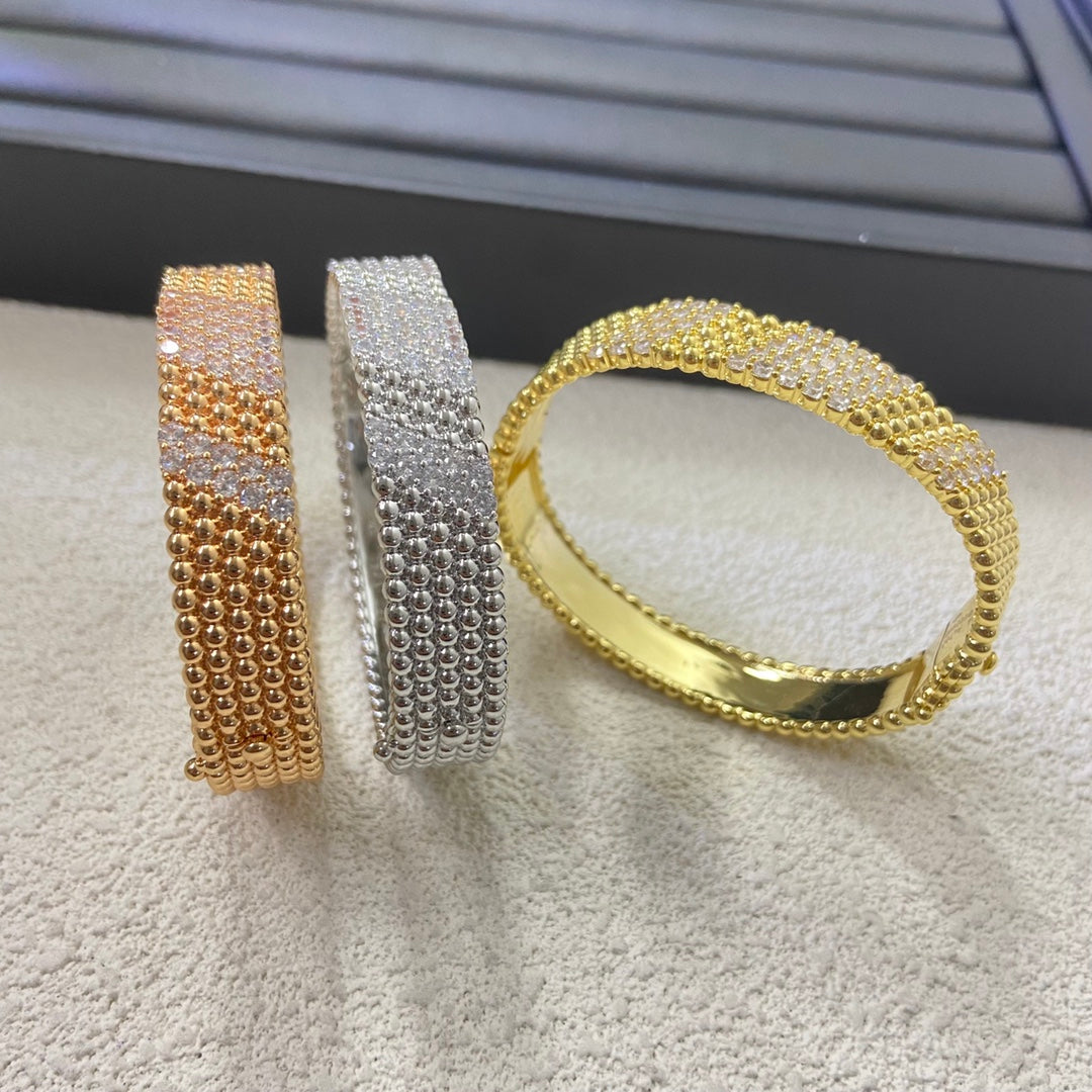 [Glow Muse] PULSERA DE CINCO FILAS DE DIAMANTES