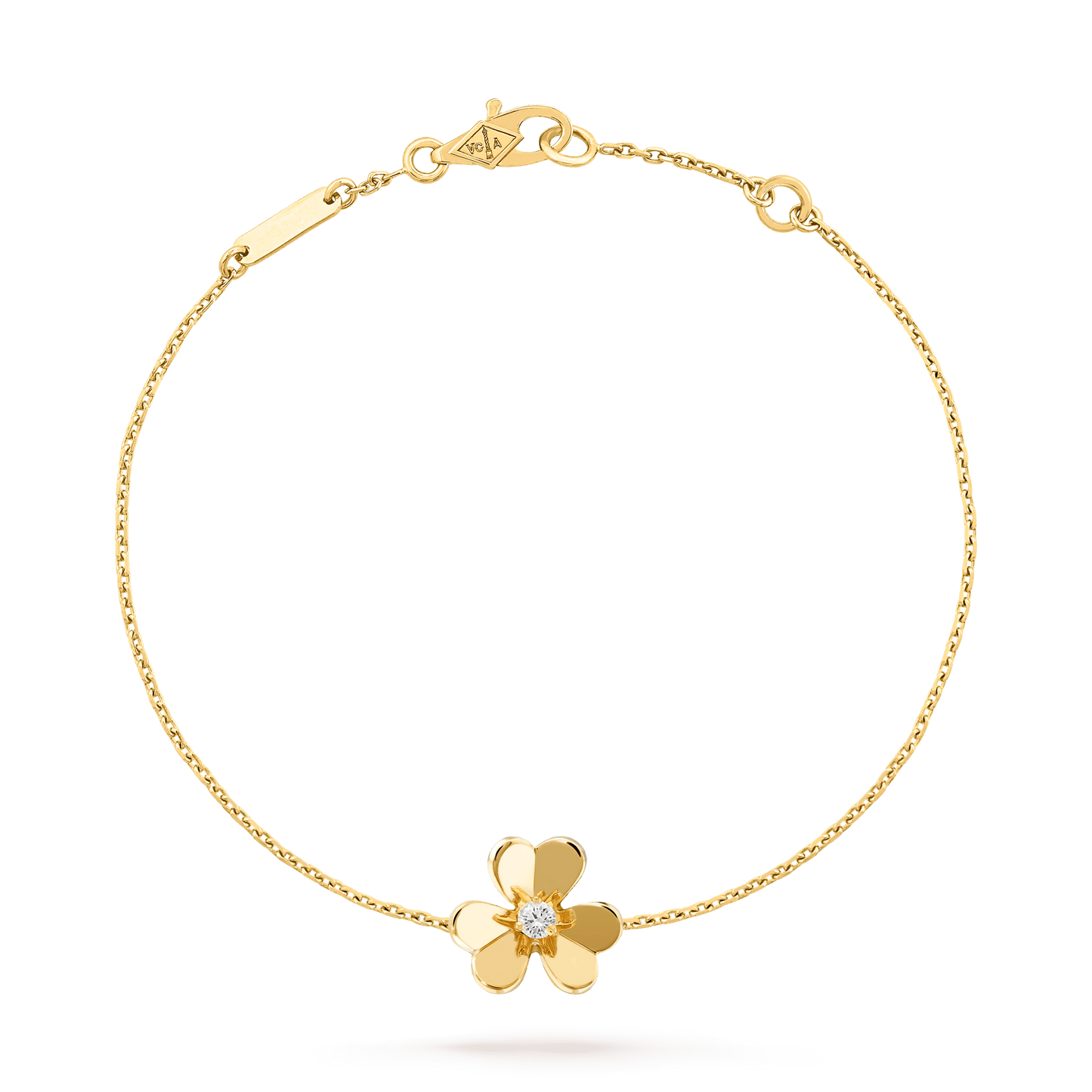 [Glow Muse] PULSERA FRIVOLE FLOR DORADA