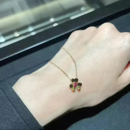 [Glow Muse]COLLAR DE FLOR DORADA FRIVOLE