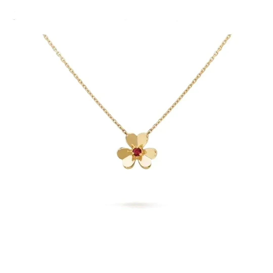 [Glow Muse]COLLAR DE FLOR DORADA FRIVOLE