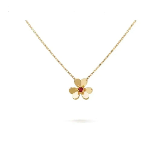 [Glow Muse]FRIVOLE GOLD FLOWER NECKLACE