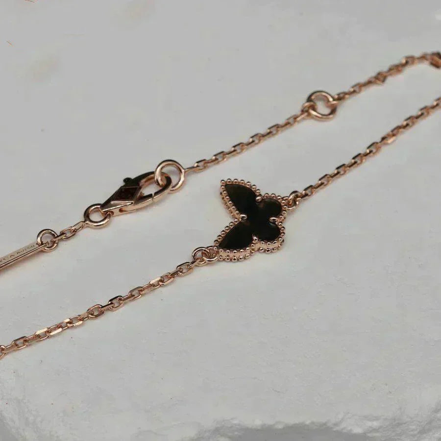 [Glow Muse]BUTTERFLY ONYX  BUTTERFLY BRACELET