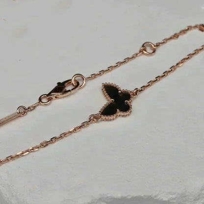 [Glow Muse]BUTTERFLY ONYX  BUTTERFLY BRACELET