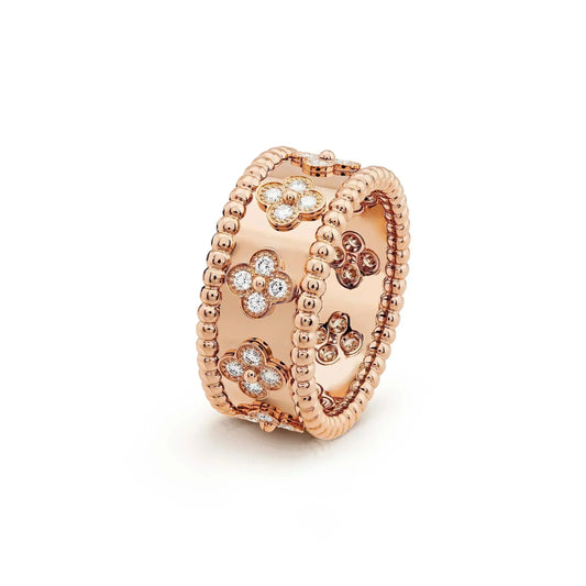 [Glow Muse]ANILLO CALIDOSCOPIO TRÉBOL 10MM